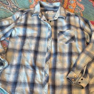 Idyllwind Blue and White Checkered Shirt